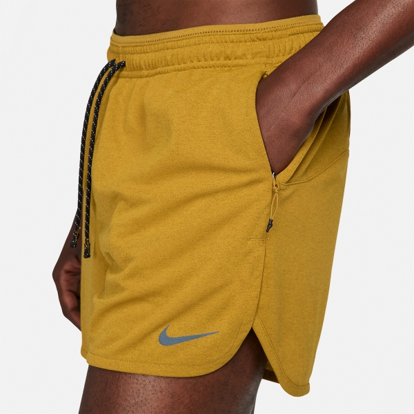 Nike Dri-FIT Run Division Stride 4in Shorts - Bronzine/Reflective Silver