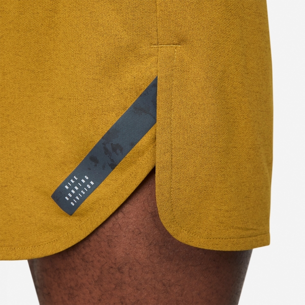 Nike Dri-FIT Run Division Stride 4in Shorts - Bronzine/Reflective Silver