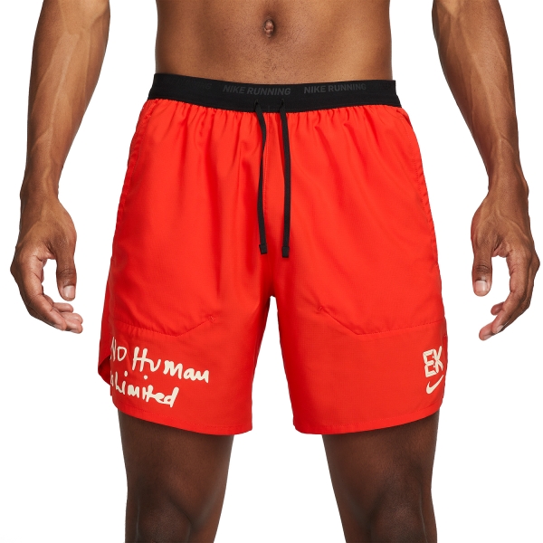Nike Dri-FIT Stride 7in Eliud Kipchoge Shorts - Chile Red/Black