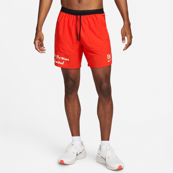 Nike Dri-FIT Stride 7in Eliud Kipchoge Pantaloncini - Chile Red/Black