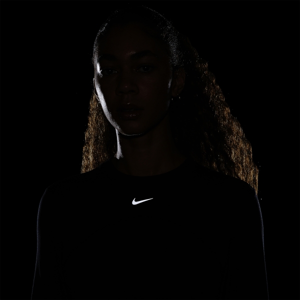 Nike Dri-FIT Swift Element UV Maglia - Black/Reflective Silver