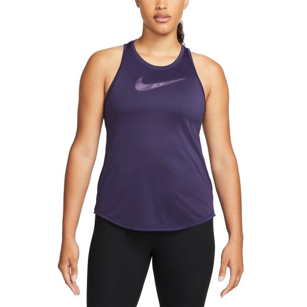 Women's Running Tank Nike Nike DriFIT Swoosh Tank  Purple Ink/Disco Purple  Purple Ink/Disco Purple 