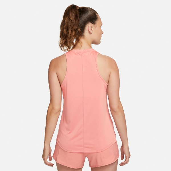 Nike Dri-FIT Swoosh Tank - Red Stardust/Fierce Pink