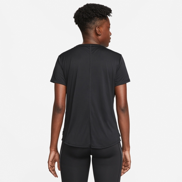 Nike Dri-FIT Swoosh T-Shirt - Black/Cool Grey