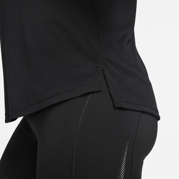 Nike Dri-FIT Swoosh T-Shirt - Black/Cool Grey