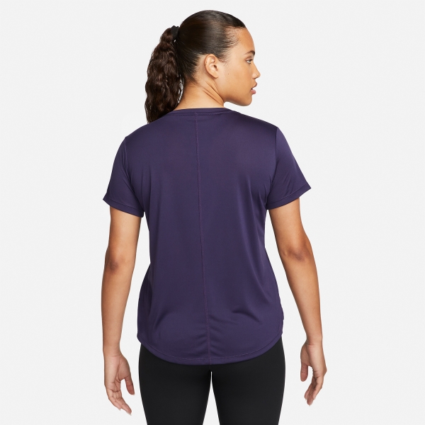 Nike Dri-FIT Swoosh Camiseta - Purple Ink/Disco Purple