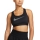 Nike Dri-FIT Swoosh Sports Bra - Black/Cool Grey