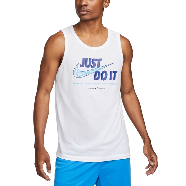 Top Training Hombre Nike DriFIT Fitness Top  White FJ2459100