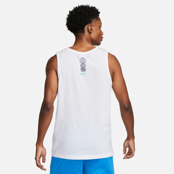 Nike Dri-FIT Fitness Top - White