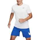 Nike Dri-FIT Swoosh Logo Camiseta - White/Black