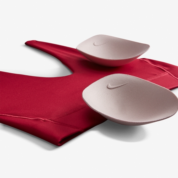 Nike Dri-FIT Indy Reggiseno Sportivo - Noble Red/Red Stardust