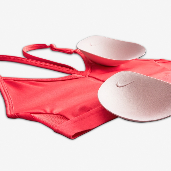 Nike Indy Reggiseno Sportivo - Ember Glow/White