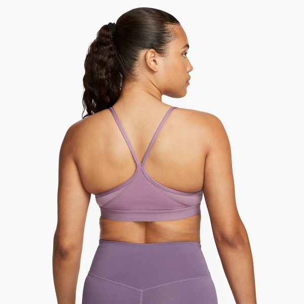 Nike Indy Women s Training Sports Bra Violet Dust White