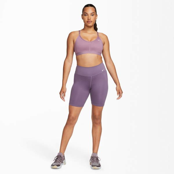 Nike Indy Reggiseno Sportivo - Violet Dust/White