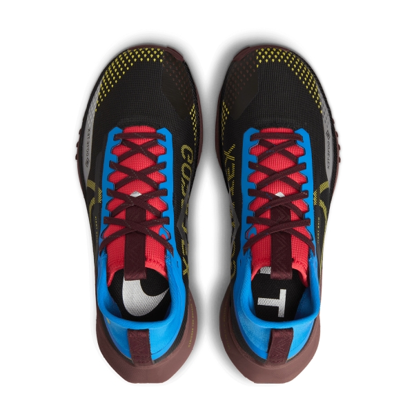 Nike React Pegasus Trail 4 GTX - Black/Vivid Sulfur/Light Photo Blue
