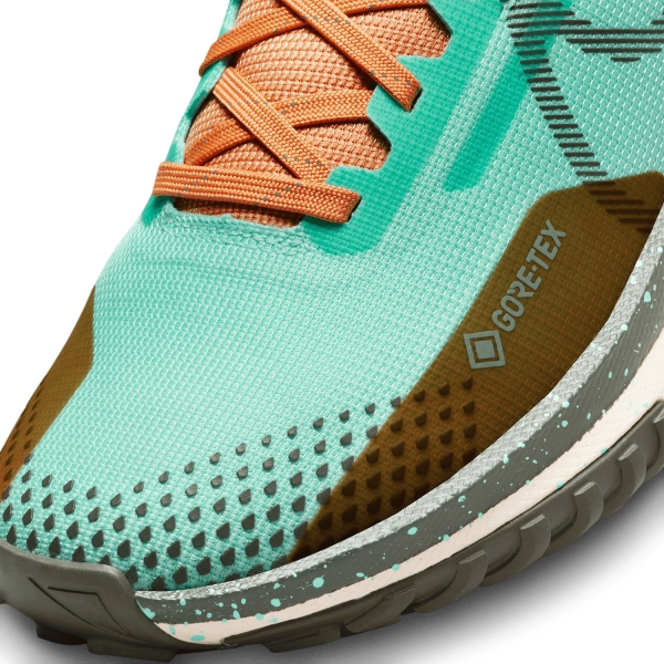 Nike React Pegasus Trail 4 GTX - Emerald Rise/Sequoia/Amber Brown