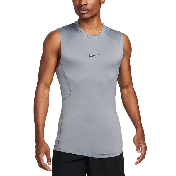 Camiseta y Top Intimas Hombre Nike Pro DriFIT Logo Top  Smoke Gray/Black FB7914084