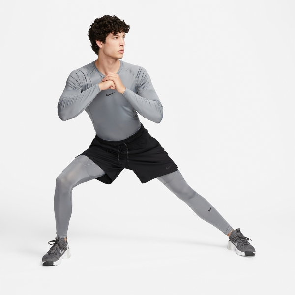 Nike Pro Dri-FIT Mallas - Smoke Grey/Black