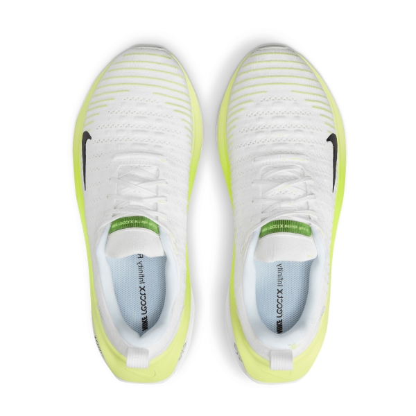 Nike InfinityRN 4 - White/Black/Light Lemon Twist/Volt