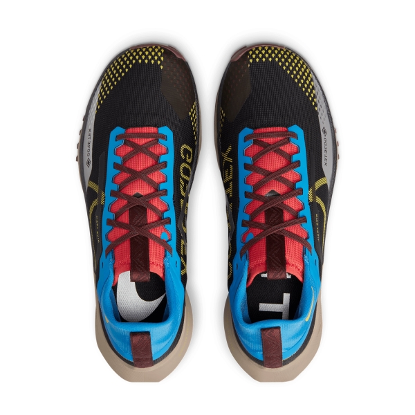 Nike React Pegasus Trail 4 GTX - Black/Vivid Sulfur/Light Photo Blue