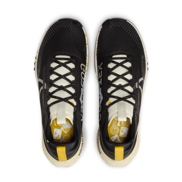 Nike React Pegasus Trail 4 GTX - Black/White/Coconut Milk/Vivid Sulfur
