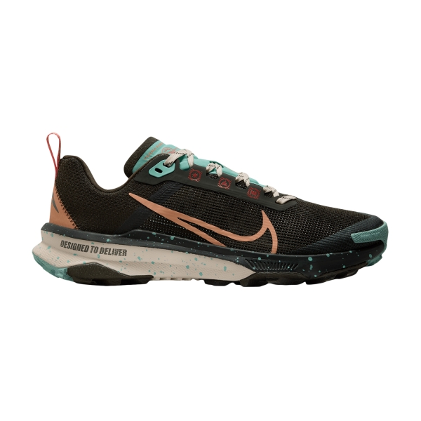 Women's Trail Running Shoes Nike Nike React Terra Kiger 9  Sequoia/Amber Brown/Emerald Rise  Sequoia/Amber Brown/Emerald Rise 