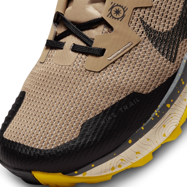 Nike React Wildhorse 8 - Khaki/Black/Vivid Sulfur/Anthracite