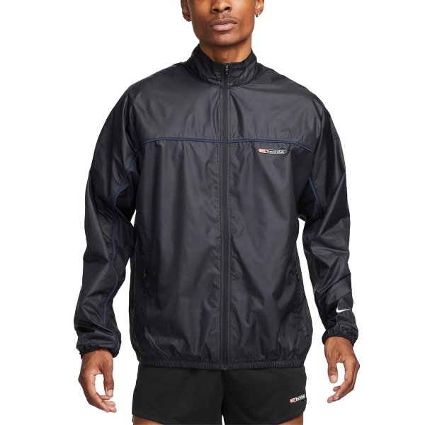 Men's Running Jacket Nike StormFIT Track Club Jacket  Black/Midnight Navy/Summit White FB5515010