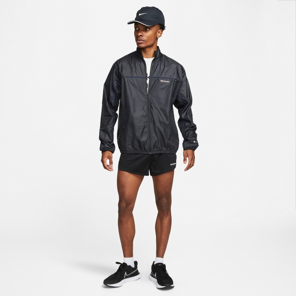 Nike Storm-FIT Track Club Jacket - Black/Midnight Navy/Summit White