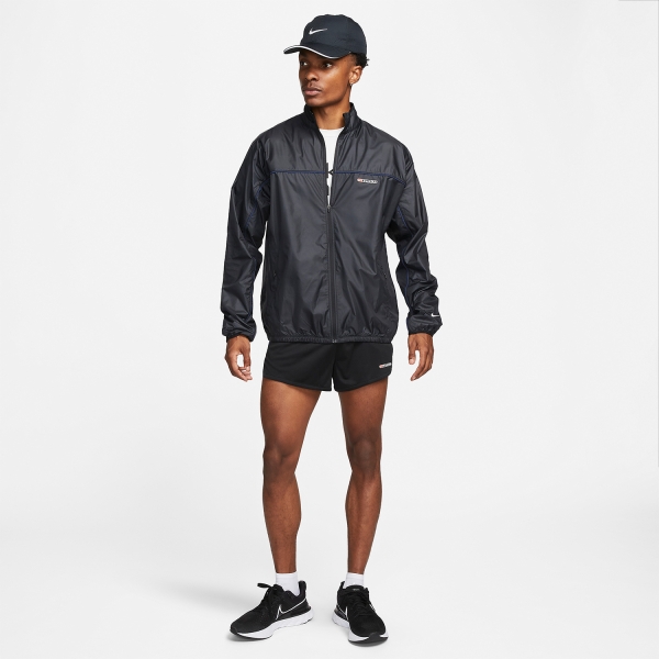 Nike Storm-FIT Track Club Chaqueta - Black/Midnight Navy/Summit White