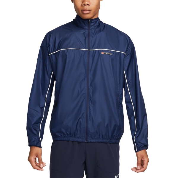 Men's Running Jacket Nike StormFIT Track Club Jacket  Midnight Navy/Summit White FB5515410