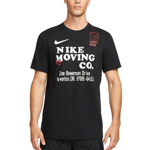 Men's Training T-Shirt Nike Swoosh DriFIT TShirt  Black FD0134010