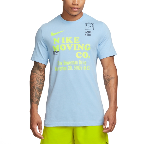 Men's Training T-Shirt Nike Swoosh DriFIT TShirt  Cobalt Bliss FD0134479
