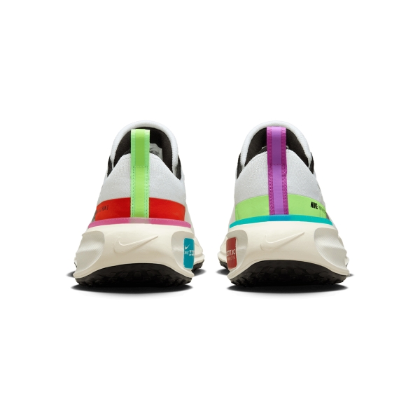 Nike ZoomX Invincible Run Flyknit 3 - White/Black/Lime Blast/Blue Lighting