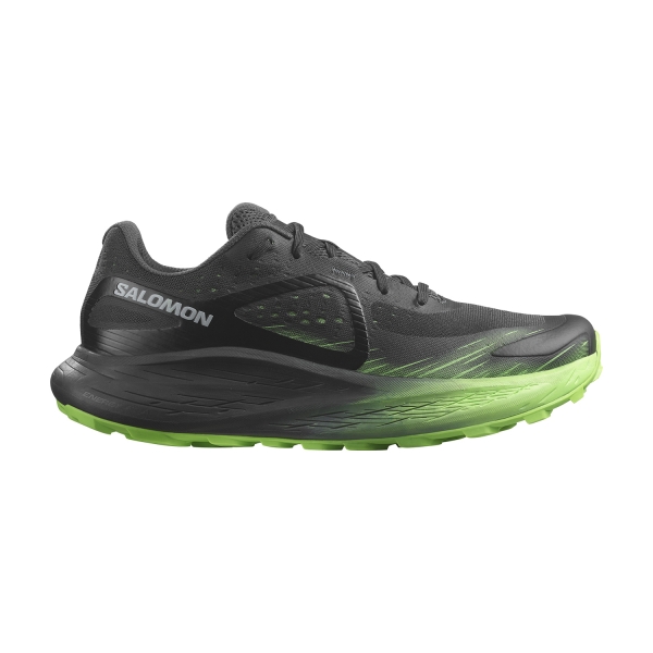 Men's Trail Running Shoes Salomon Glide Max TR  India Ink/Black/Green Gecko L47317400