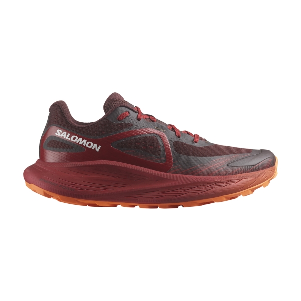 Men's Trail Running Shoes Salomon Glide Max TR  Bitter Choccolate/Red Dahlia/Shocking Orange L47317300