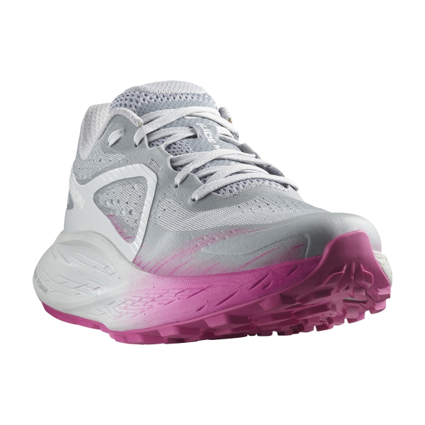 Salomon Glide Max TR - Quarry/Illusion Blue/Pink Glo