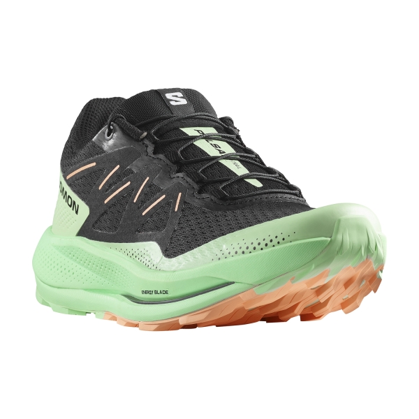 Salomon Pulsar Trail - Black/Green Ash/Cantaloupe