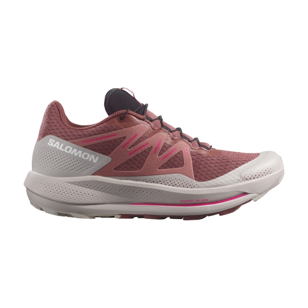 Scarpe Trail Running Donna Salomon Pulsar Trail  Cow Hide/Ashes Of Roses/Pink Glo L47385500