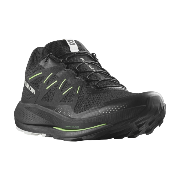 Salomon Pulsar Trail - Black/Green Gecko