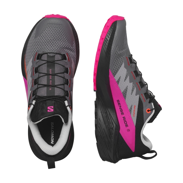 Salomon Sense Ride 5 Women's Trail Running Shoes - Vanilla Ice