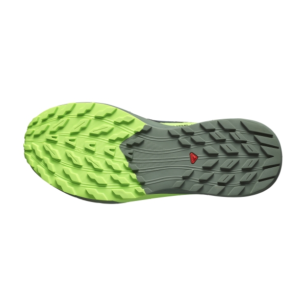 Salomon Sense Ride 5 - Black/Laurel Wreath/Green Gecko