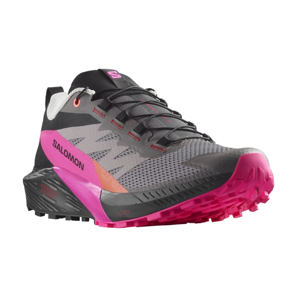 Salomon Sense Ride 5 - Plum Kitten/Black/Pink Glo