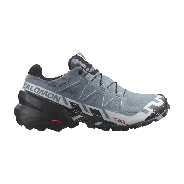 Women's Trail Running Shoes Salomon Speedcross 6 GTX  Flint Stone/Black/Heather L47302300