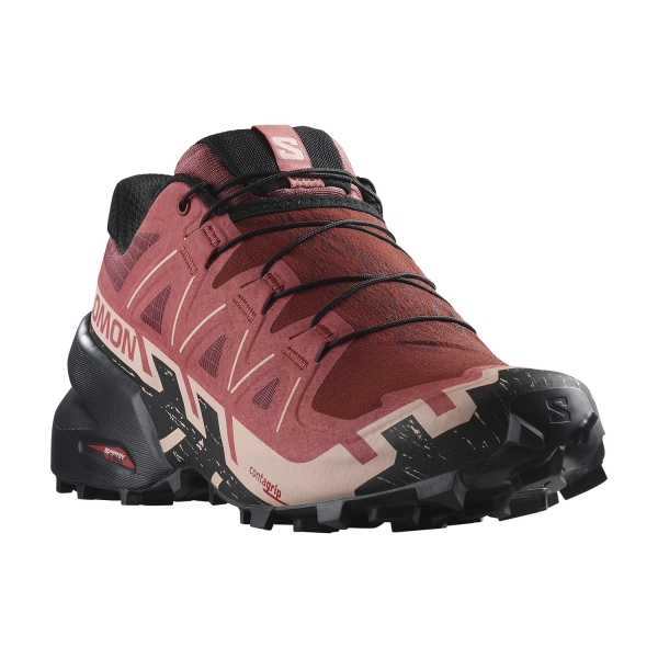 Salomon Speedcross 6 - Cow Hide/Black/English Rose