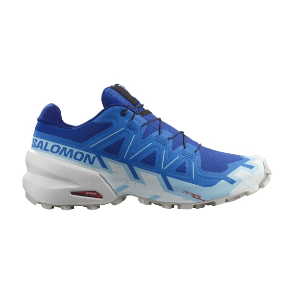 Men's Trail Running Shoes Salomon Speedcross 6  Lapis Blue/Ibiza Blue/White L47301700