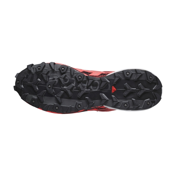 Salomon Spikecross 6 GTX - Cow Hide/Black/Fiery Coral