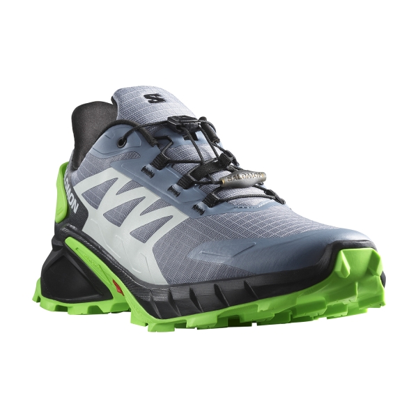 Salomon Supercross 4 - Flint Stone/Black/Green Gecko