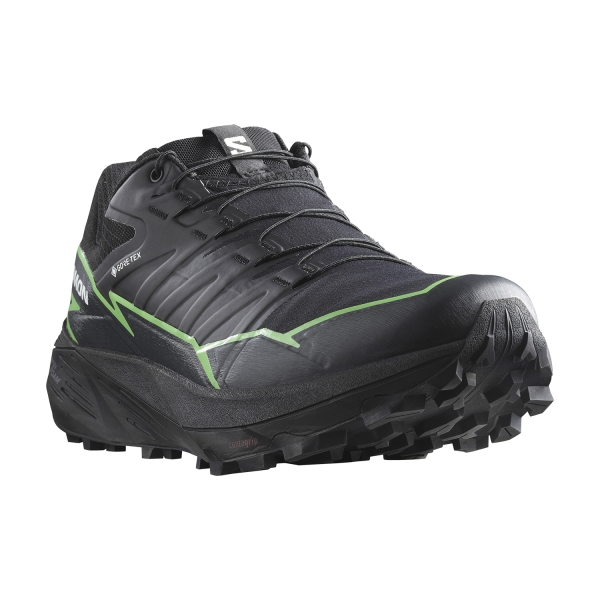 Salomon Thundercross GTX - Black/Green Gecko