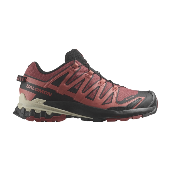 Zapatillas Outdoor Mujer Salomon XA Pro 3D V9 GTX  Cow Hide/Black/Faded Rose L47270900